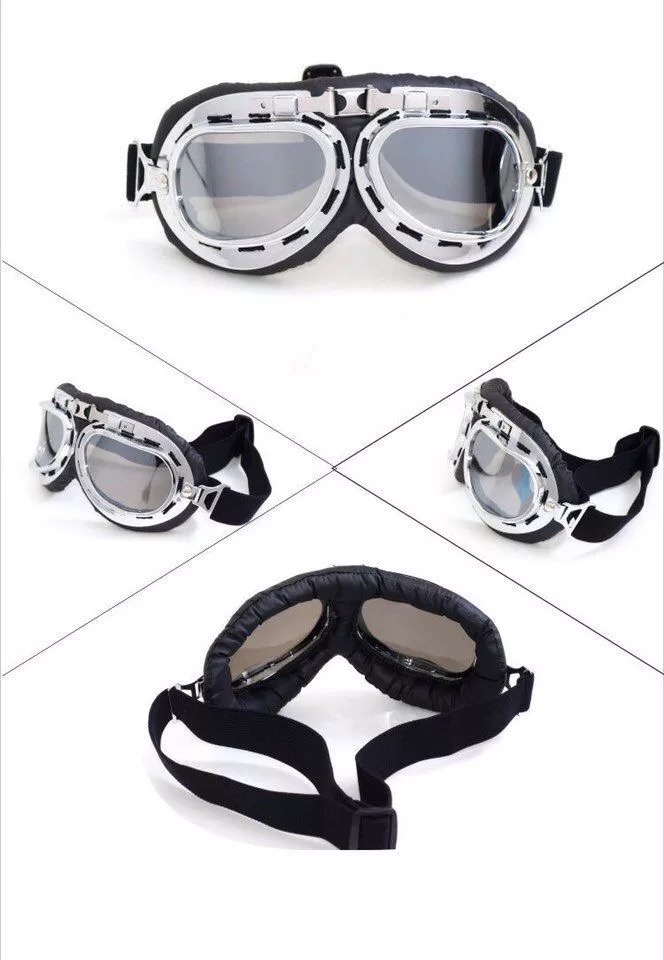 Ochelari Moto Retro Oglinda